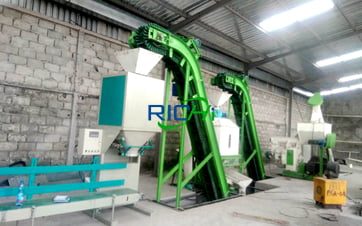 0.5-2tph wood pellet plant for sale