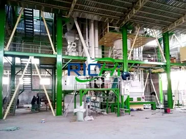 10TPH Animal Feed Mill Equipment For Sale In Afghanistan