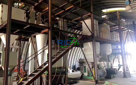 2-3tph Canada Full Automatic Wood Pellet Plant