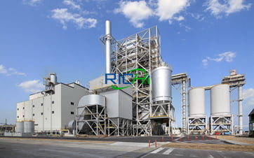 20-40tph rice husk pellet plant