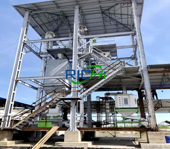 5tph sinking fish feed production line in Uzbekistan