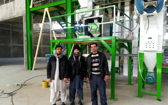 Afghanistan 10tph animal feed mill equipment for sale