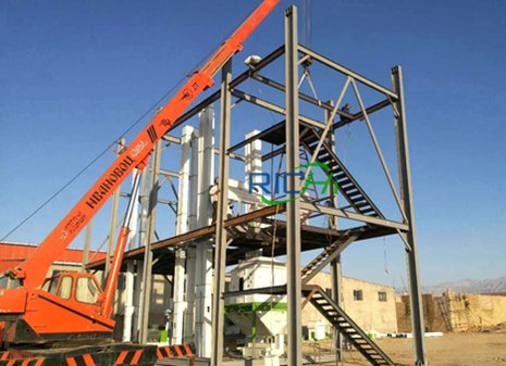 America 10-12tph fully automatic cattle feed pellet plant
