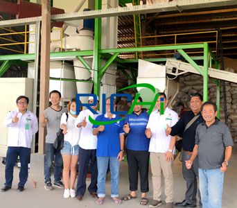 Indonesia 1TPH Wood Pellet Production Line