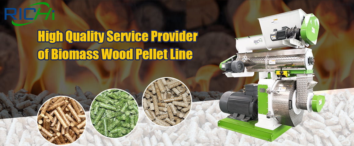 RICHI wood pellet machine for sale