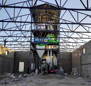 The Cattle Feed Processing Plant In Uzbekistan