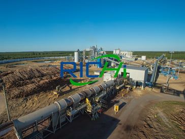 USA 10TPH Industrial Wood Pellet Plant