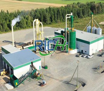Ukraine Full Automatic Biomass Wood Pellet Plant For Sale