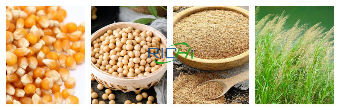 raw materials for animal feed