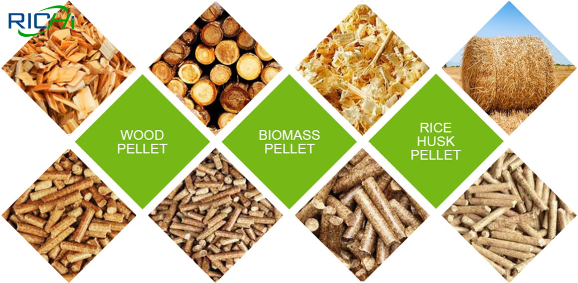 wood and biomass pellet