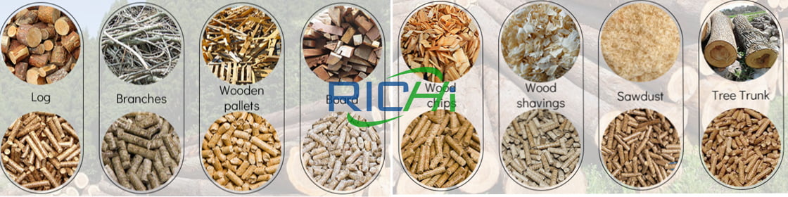 wood pellets