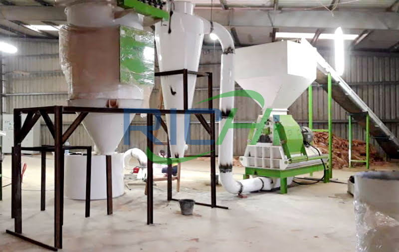 5TPH Wood Pellet Production Line In Austria