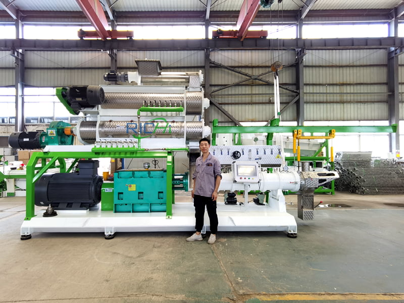 8-10TPH Floating Fish Feed Extruder Machine