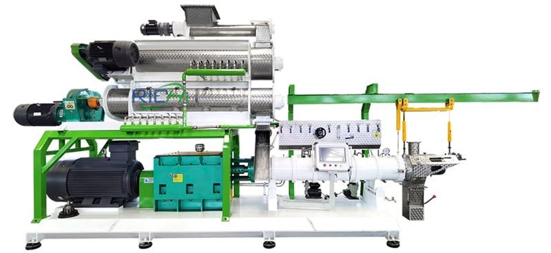 floating fish feed extruder machine