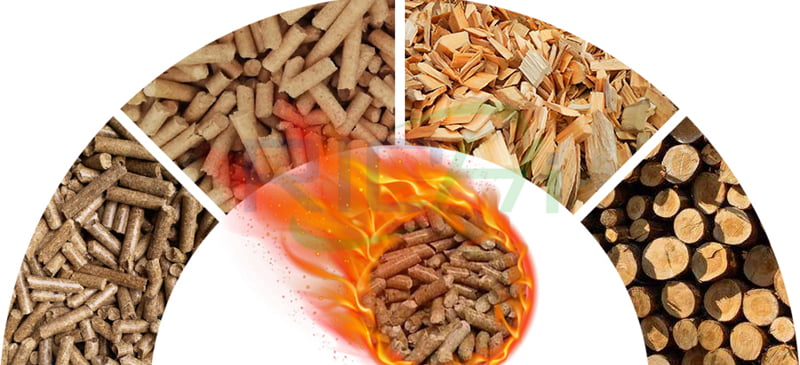 wood fuel pellets