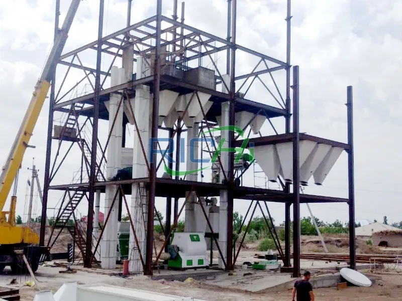10-12T/H Goat Feed Pellet Making Machine