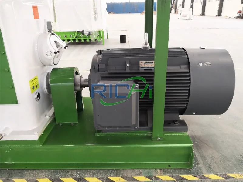 Siemens Motors of feed pellet press