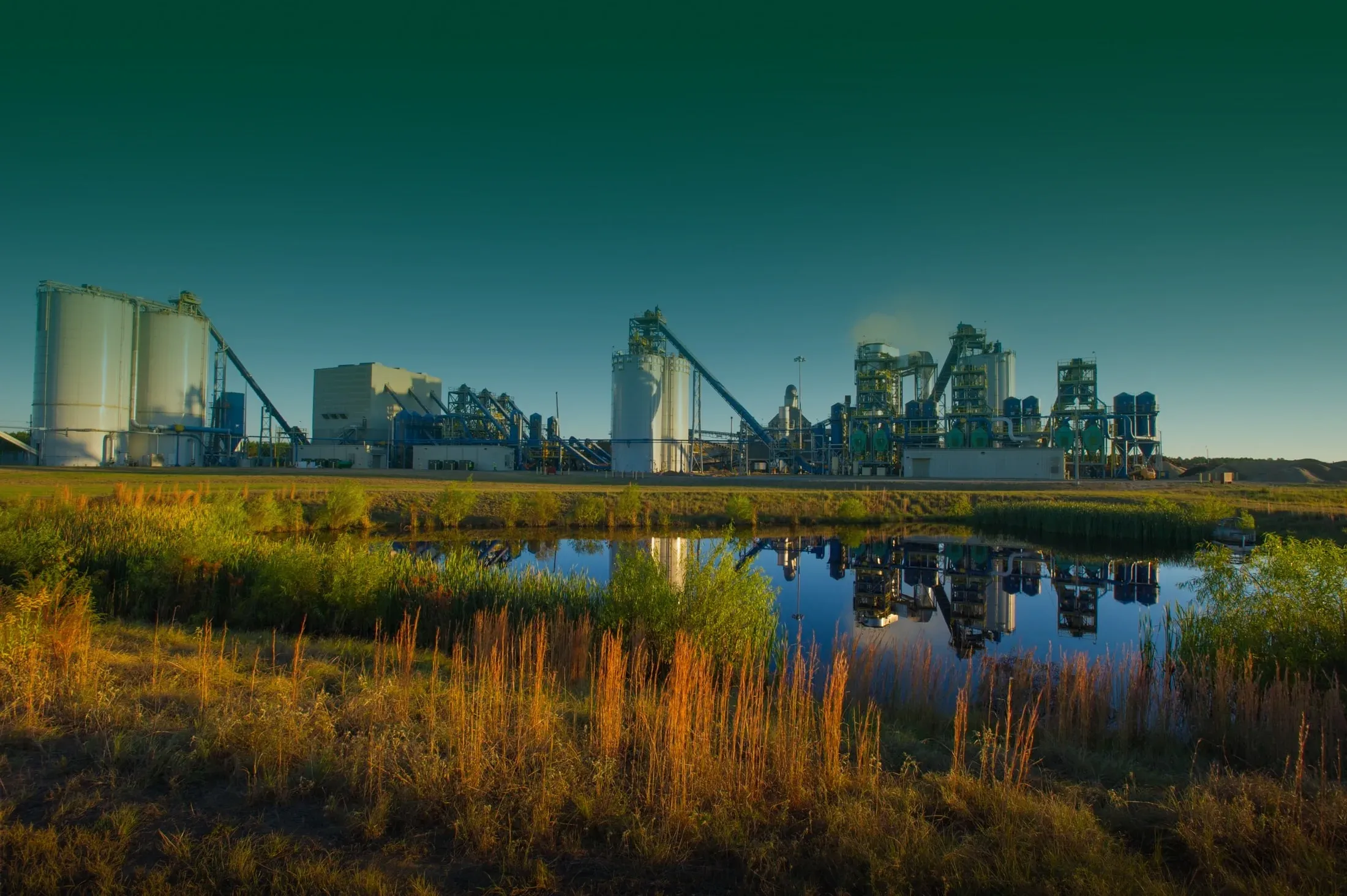 the banner of Wood Pellet Production line