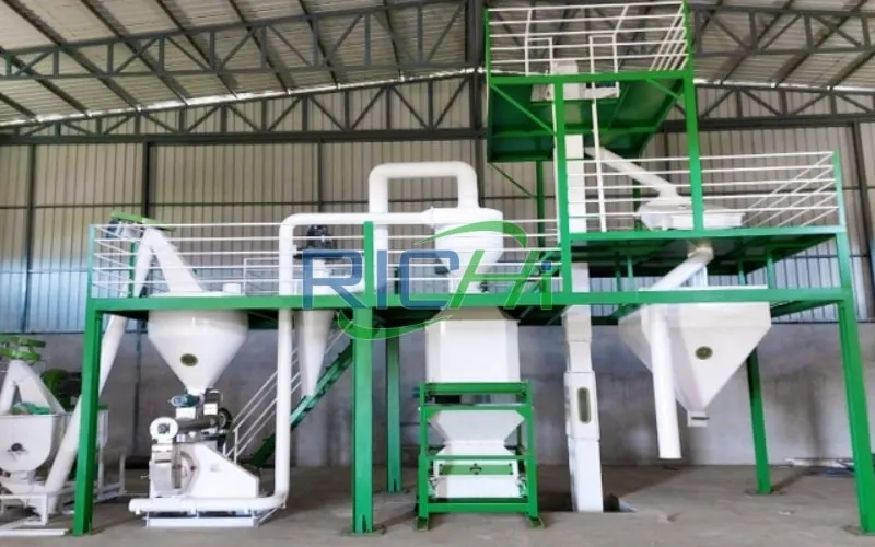 1-2T/H Rabbit Pellet Making Machines in Nigeria