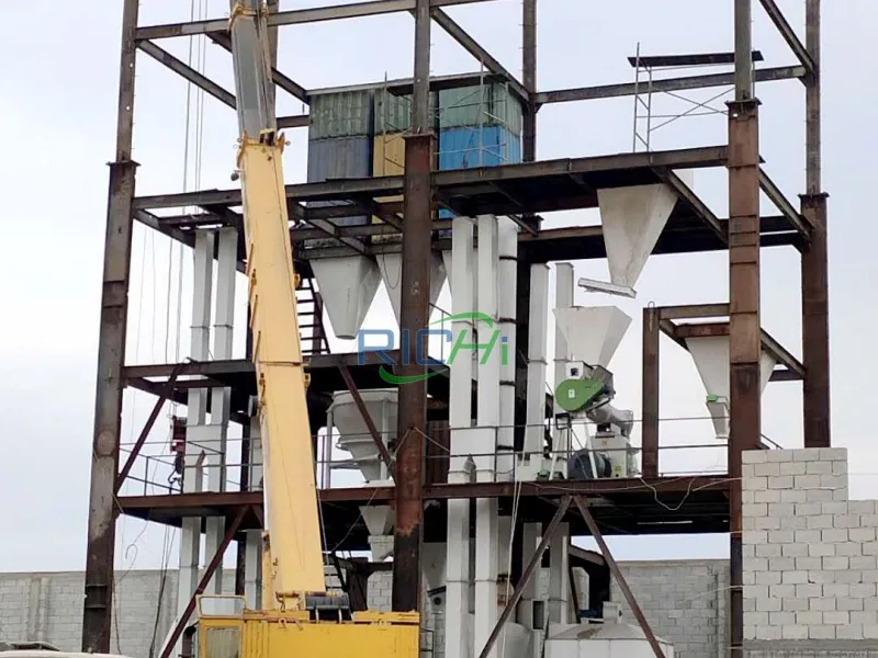 10-15T/H Chicken Feed Pellet Making Machine