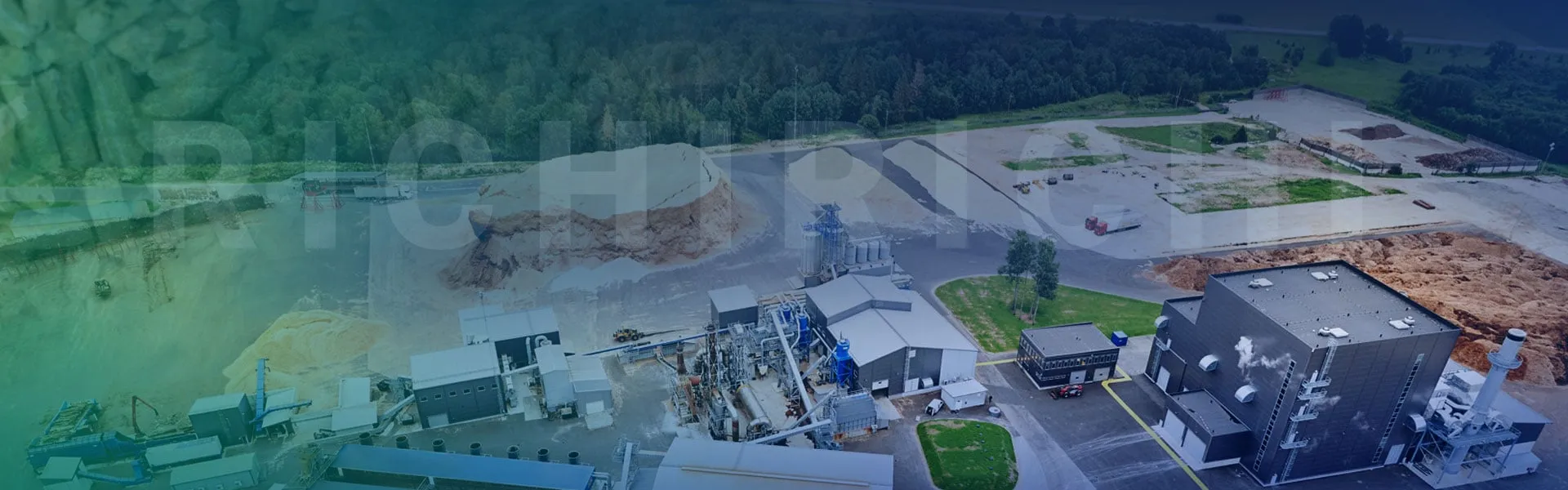 wood pellet production line-banner
