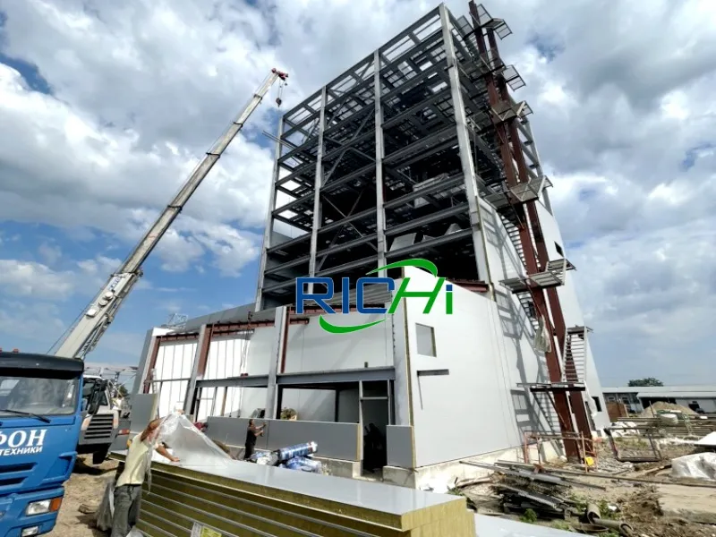 5-6 T/H Fish Feed Pellet Making Machine