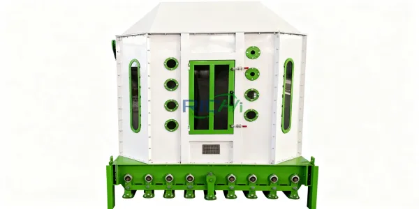 Counter-flow Cooler For Hay