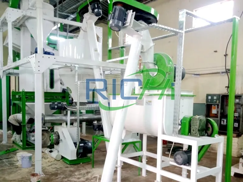 1-2T/H Ruminant Animal Feed Pellet Mill