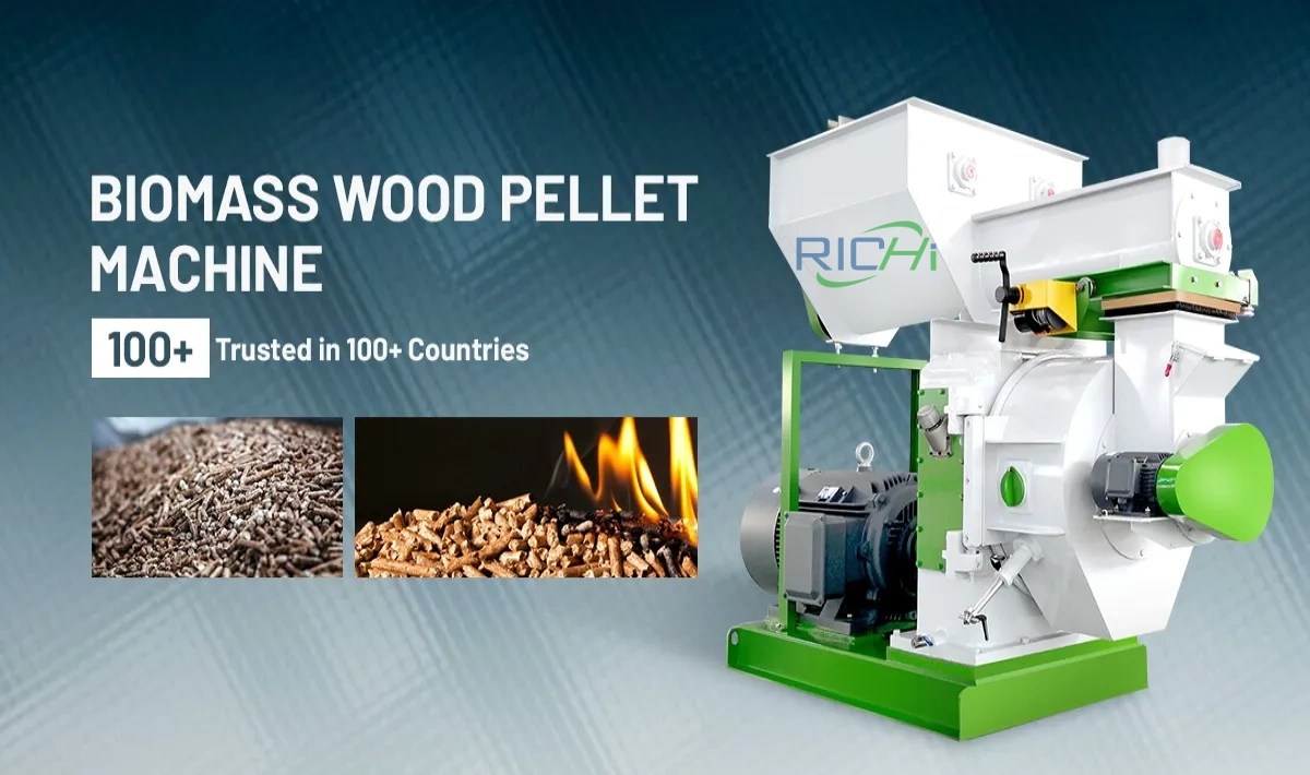 biomass wood pellet machine and wood pellet