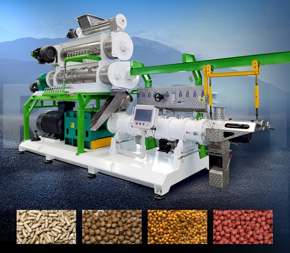 Floating Fish Feed Pellet Making Machine