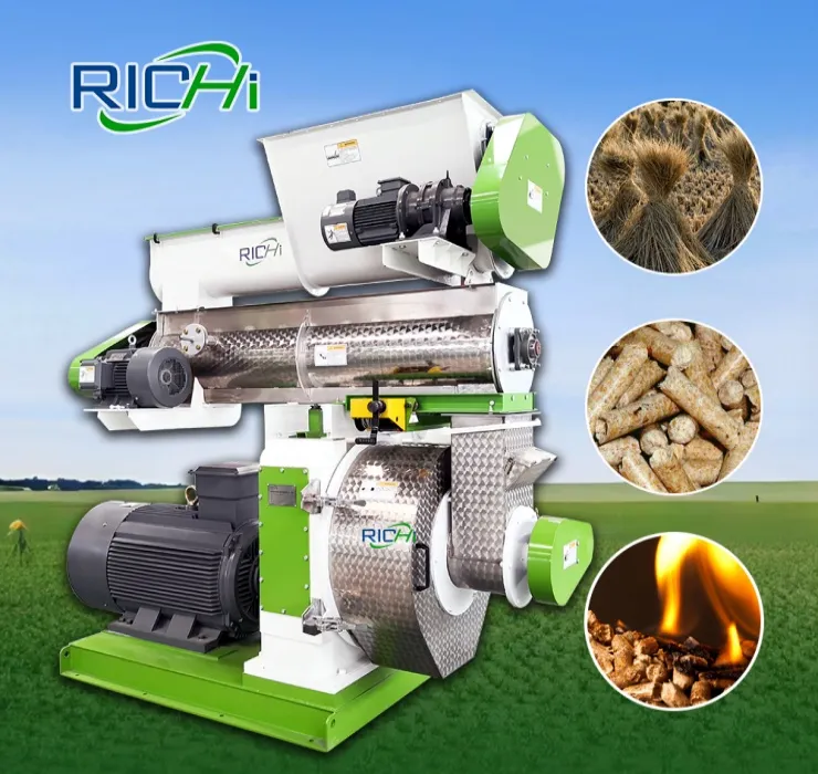 high output straw pellet mill