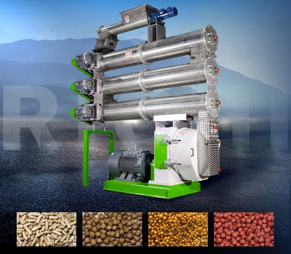 Sinking Fish Feed Pellet Making Machine