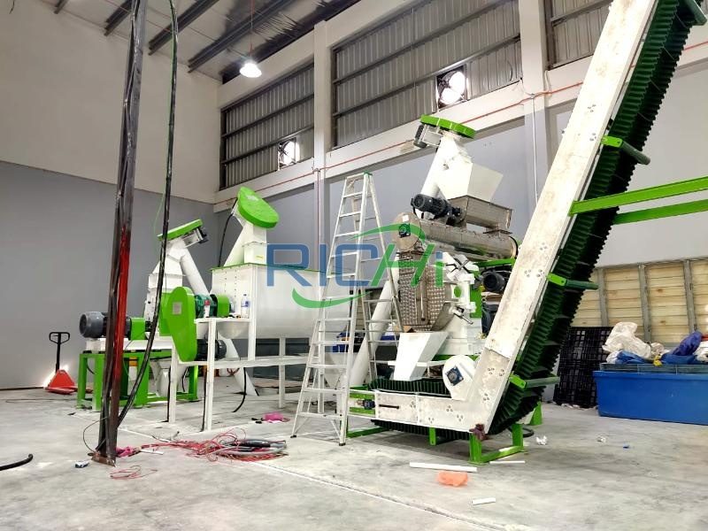 2-3TH Cattle Feed Pellet Machine For Sale Tanzania