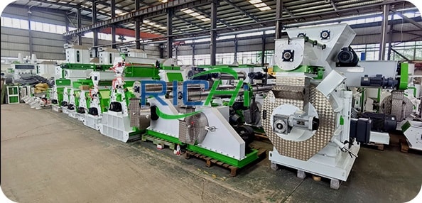 different biomass pellet machines