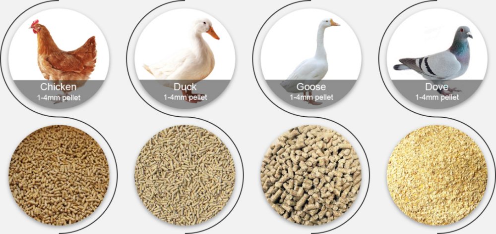 Poultry Feed Mill Machine suitable for  different poultry