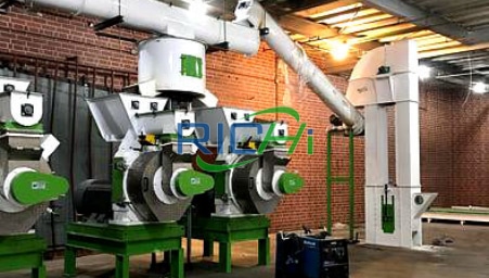 10 T/H Wood Chip Pellet machine Project in USA