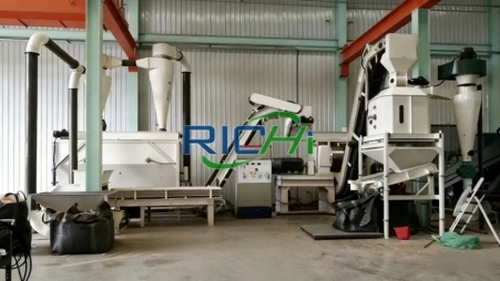 3-4 T/H coconut husk pellet machine