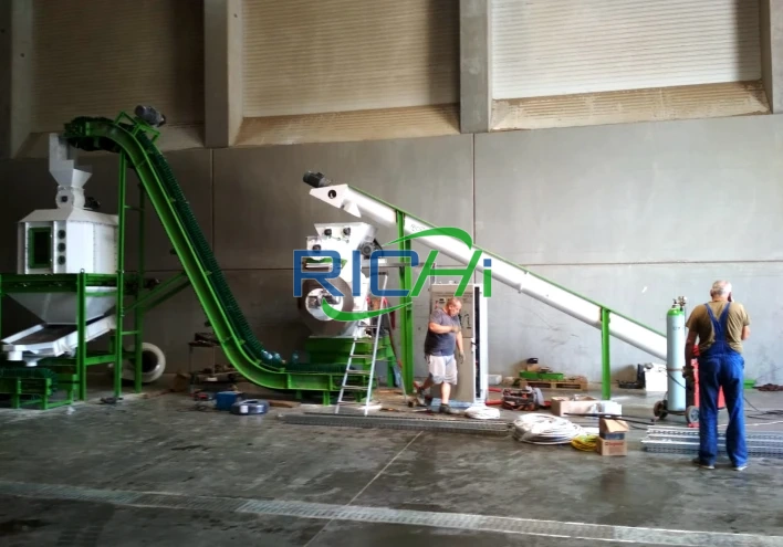 3-4 T/H Straw Pellet Production Project in Australia