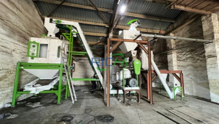 5 T/H Sunflower Seed Pellet mill in Kazakhstan