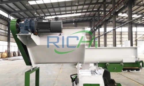 Arch-Breaking Feeder of wood chip pellet mill