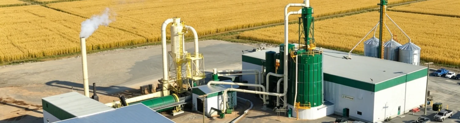 husk Pellet plant