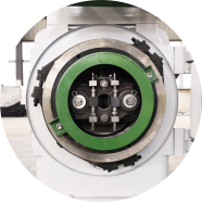 Dual Rollers of husk pellet press