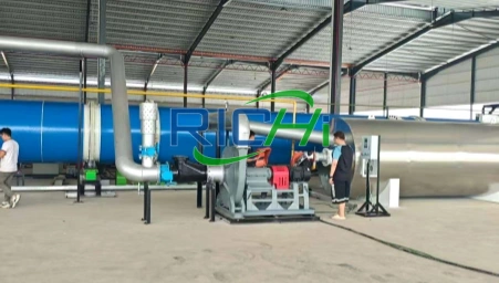 1.5-2 T/H Drum Dryer for Sale in Malaysia