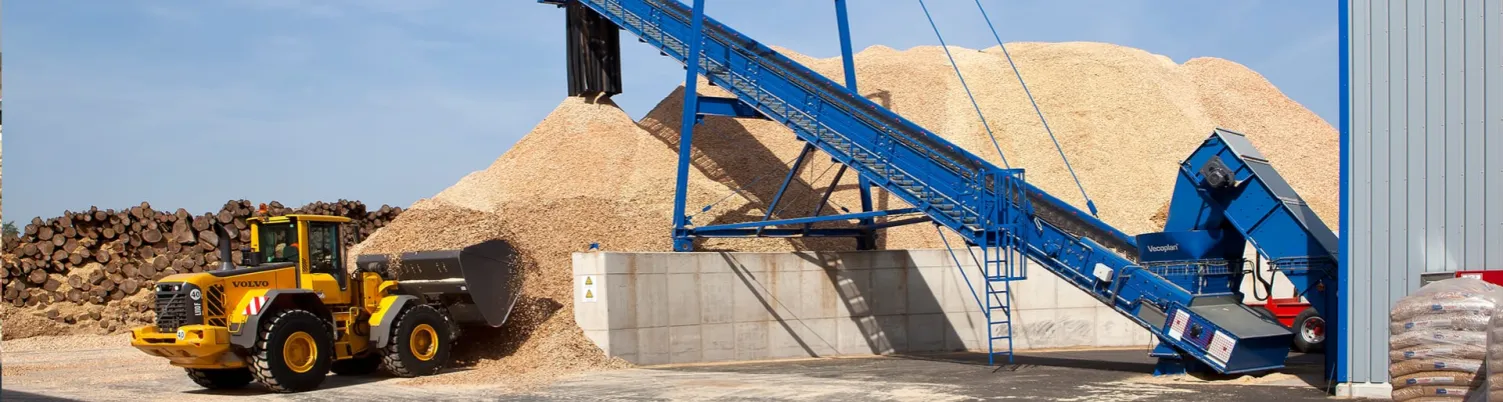 wood pellet plant