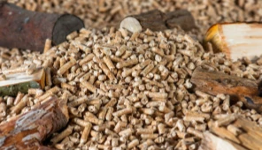 wood pellets and wood materials