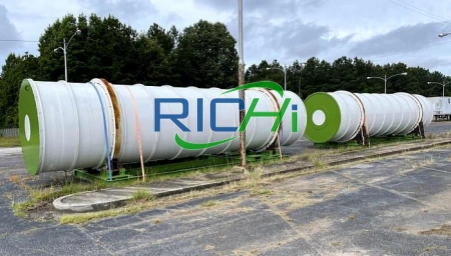 10 T/H Three-Layer Drum Dryer for Sale in the USA