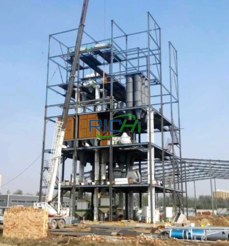 12 T/H and above aquatic feed pellet plant peoject