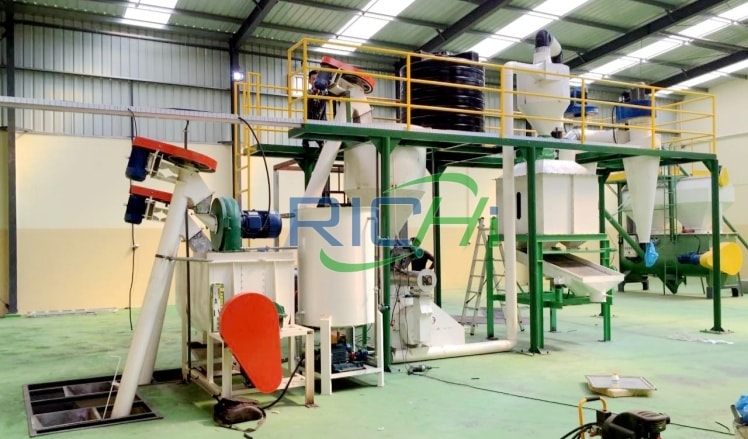 3-4 T/H Livestock Feed Pellet Mill for Sale in Italy