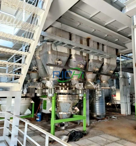 5.0–6.0 T/H aquatic feed pellet production plant