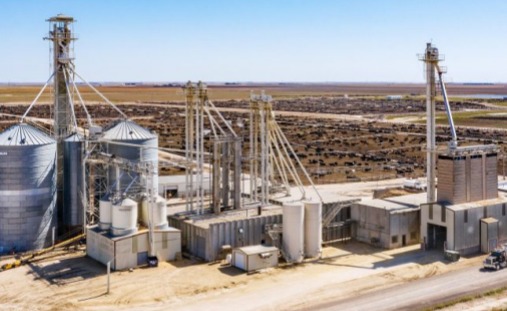 big cattle feed plant